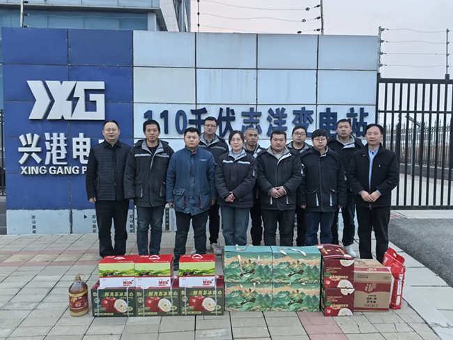 索凌電氣新春慰問送關(guān)懷，節(jié)前安全督導保平安