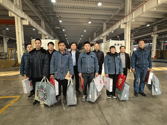 索凌電氣新春慰問送關(guān)懷，節(jié)前安全督導保平安