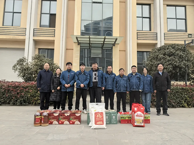 索凌電氣新春慰問送關(guān)懷，節(jié)前安全督導保平安